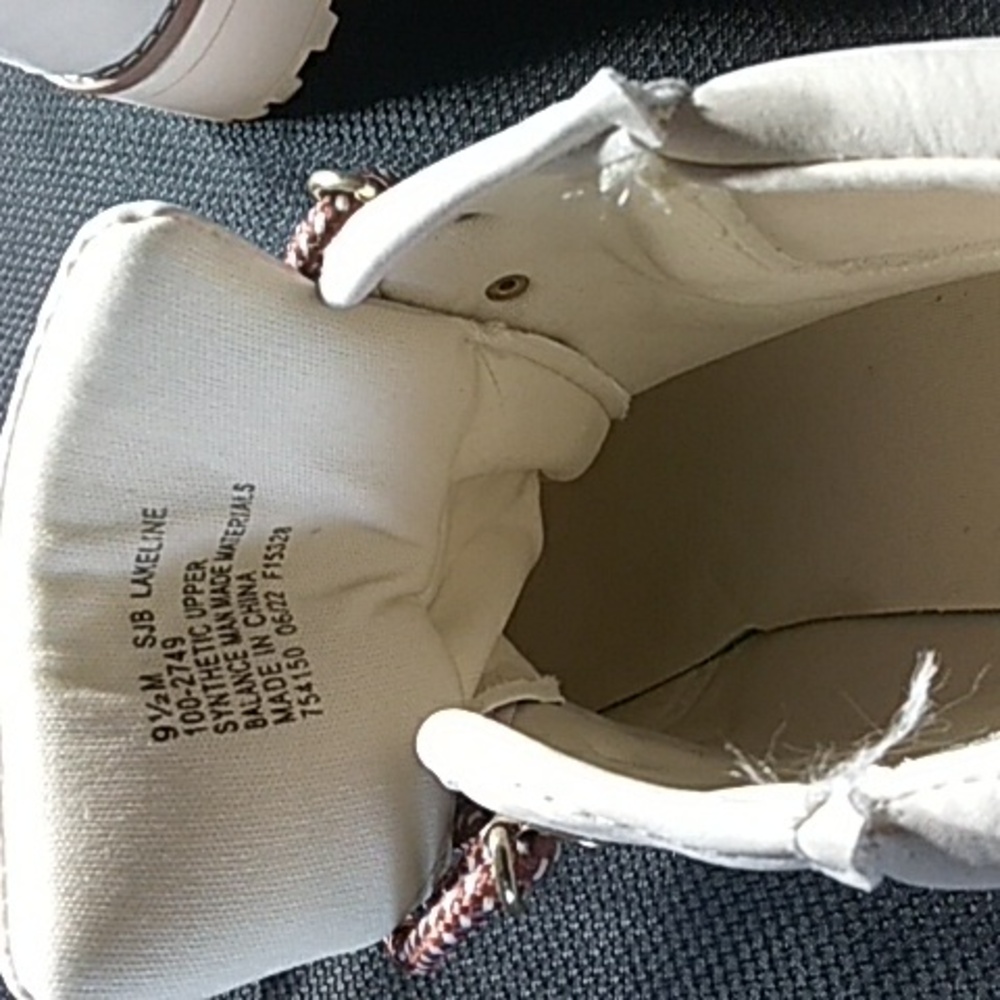Lakeline Cream Memory Foam Sjb Size 9.5 - Picture 3 of 6